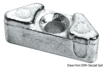 Zinkcylinderanod för Yamaha 6-350 hk