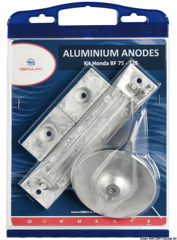 Anode kit for Honda outboards