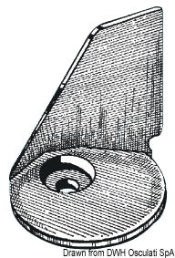 Sinkki-evä moottoreille 2,5-9,8 HP ja 25-70 HP