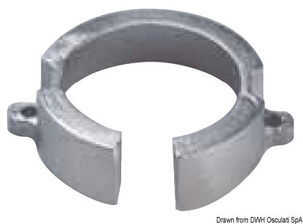 Propeller shaft bracket anode