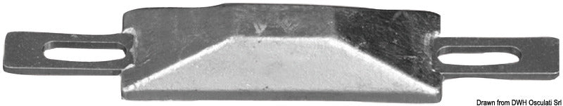 Rectangular anodes with insert