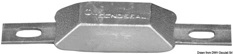 Rectangular anodes with insert