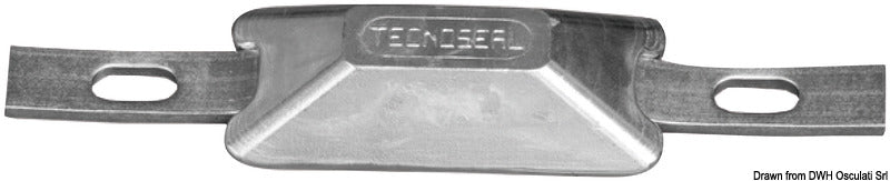 Rectangular anodes with insert