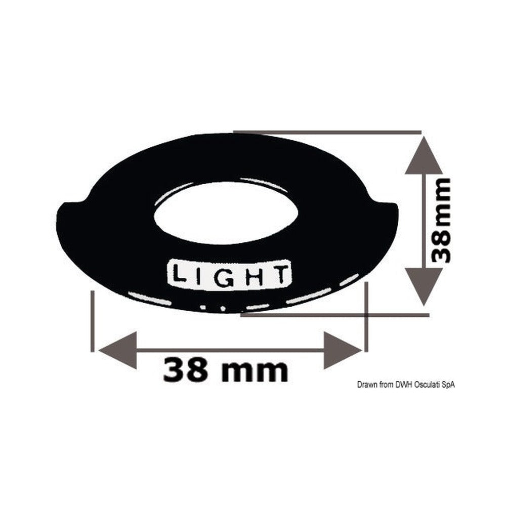 Self-adhesive plate