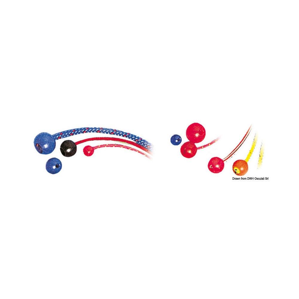 Nylon stopper balls, various colours