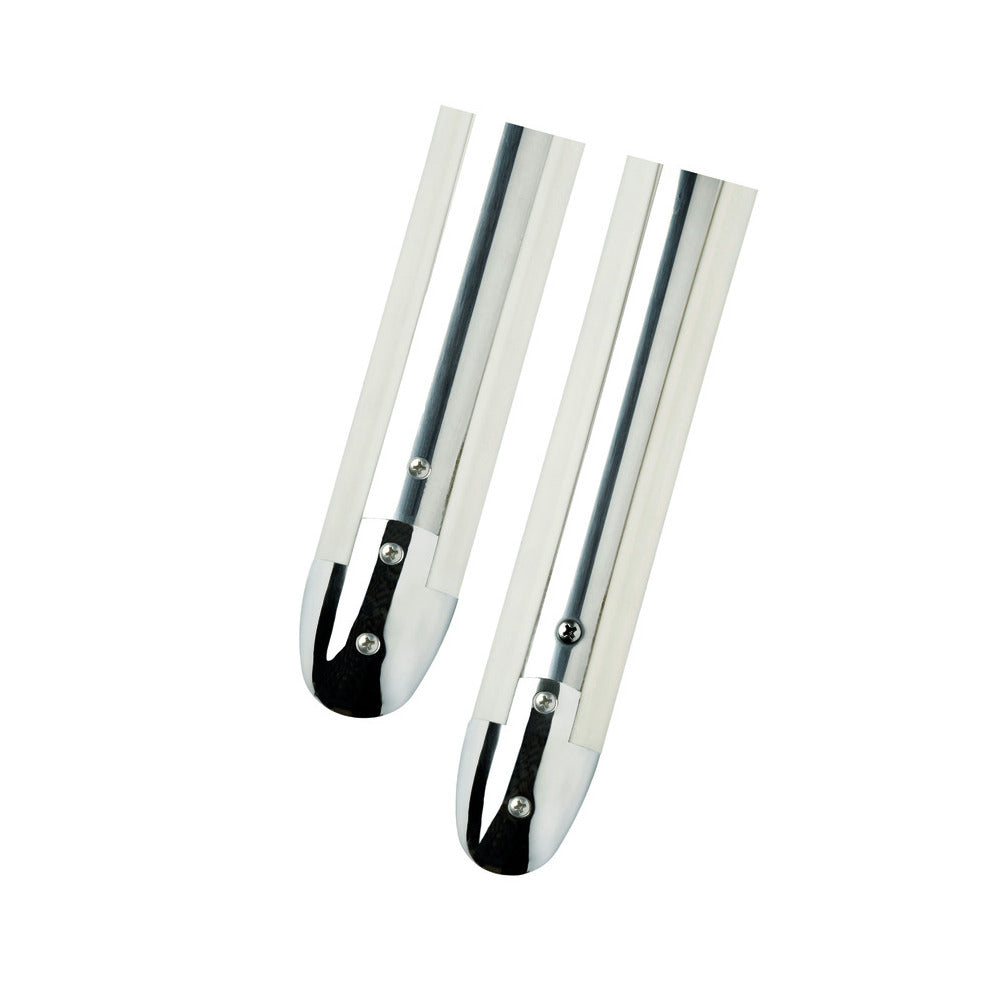 Fender terminals for C-shaped and almond-shaped profiles