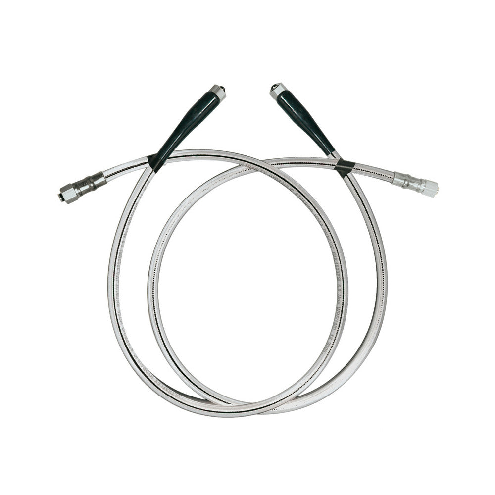 Pair of SILVER STEER high-pressure hoses