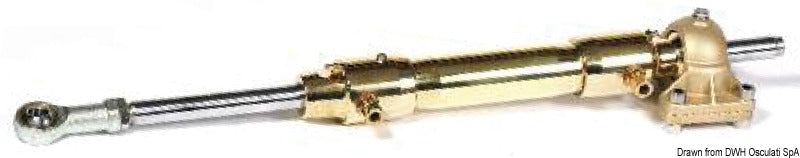 Hydraulic cylinder for inboard engines