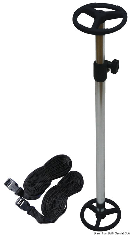 Telescopic support for covers