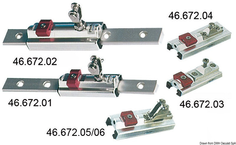 Gaffelbrakett for skinne 32x6 mm