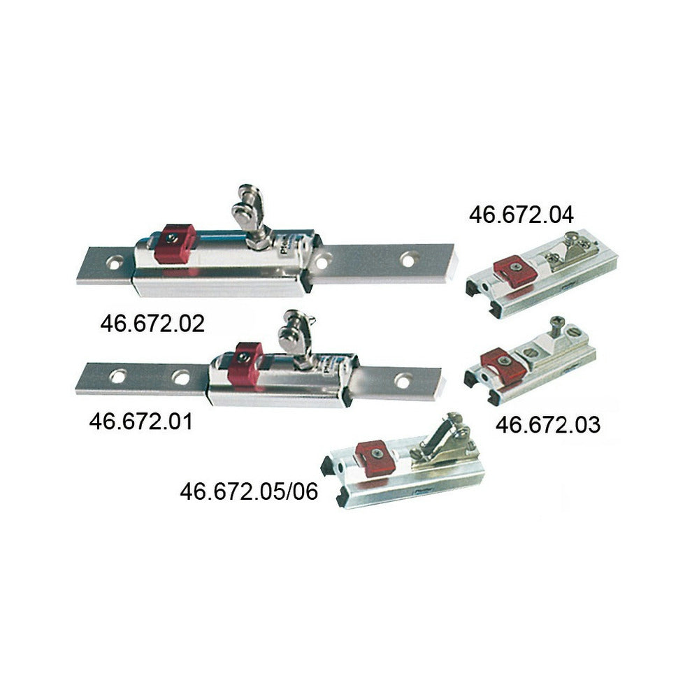 Fork bracket for rail 32x6 mm