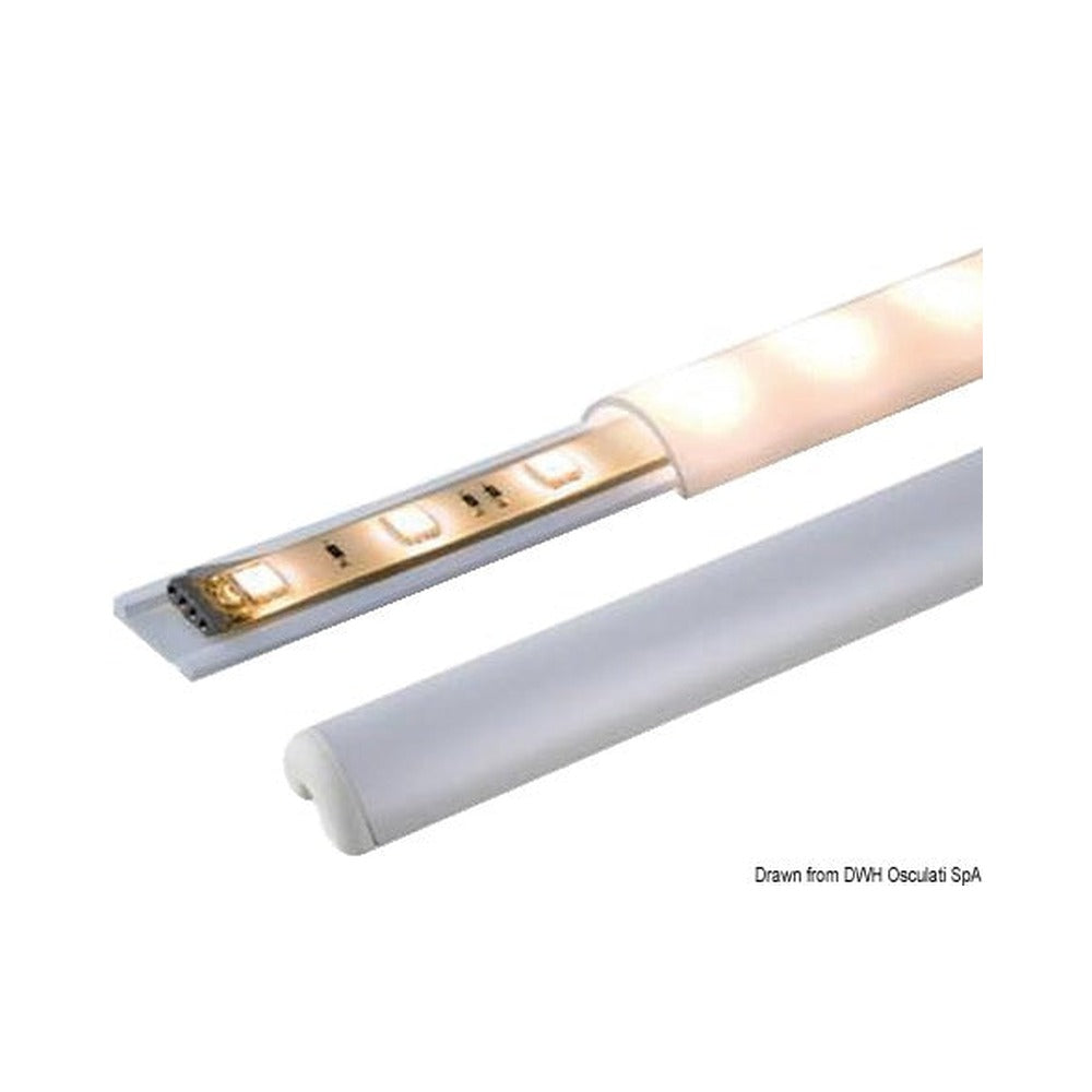 Profile to embed LED strips