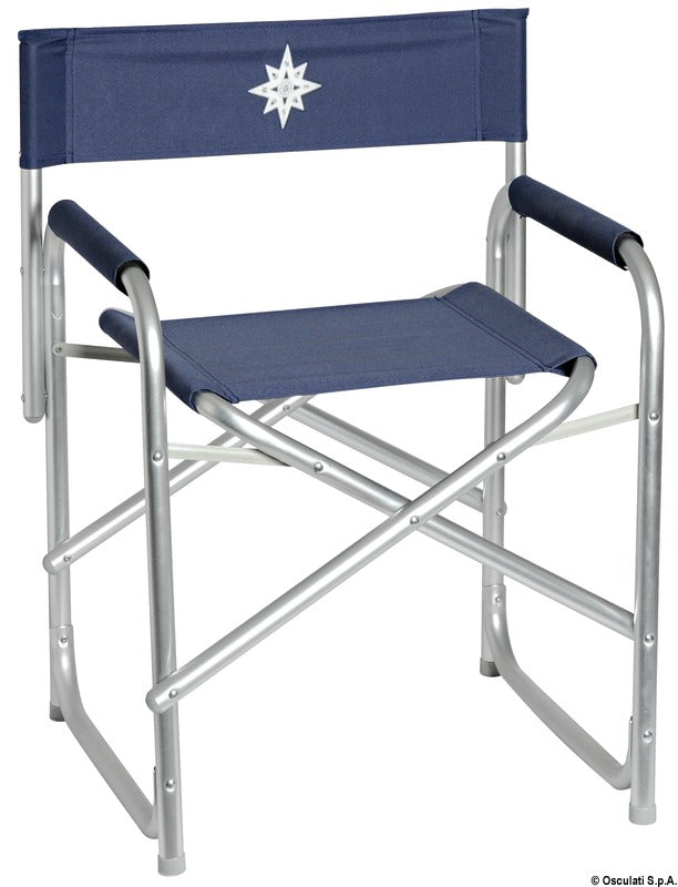 Anodized aluminium Director's folding chair