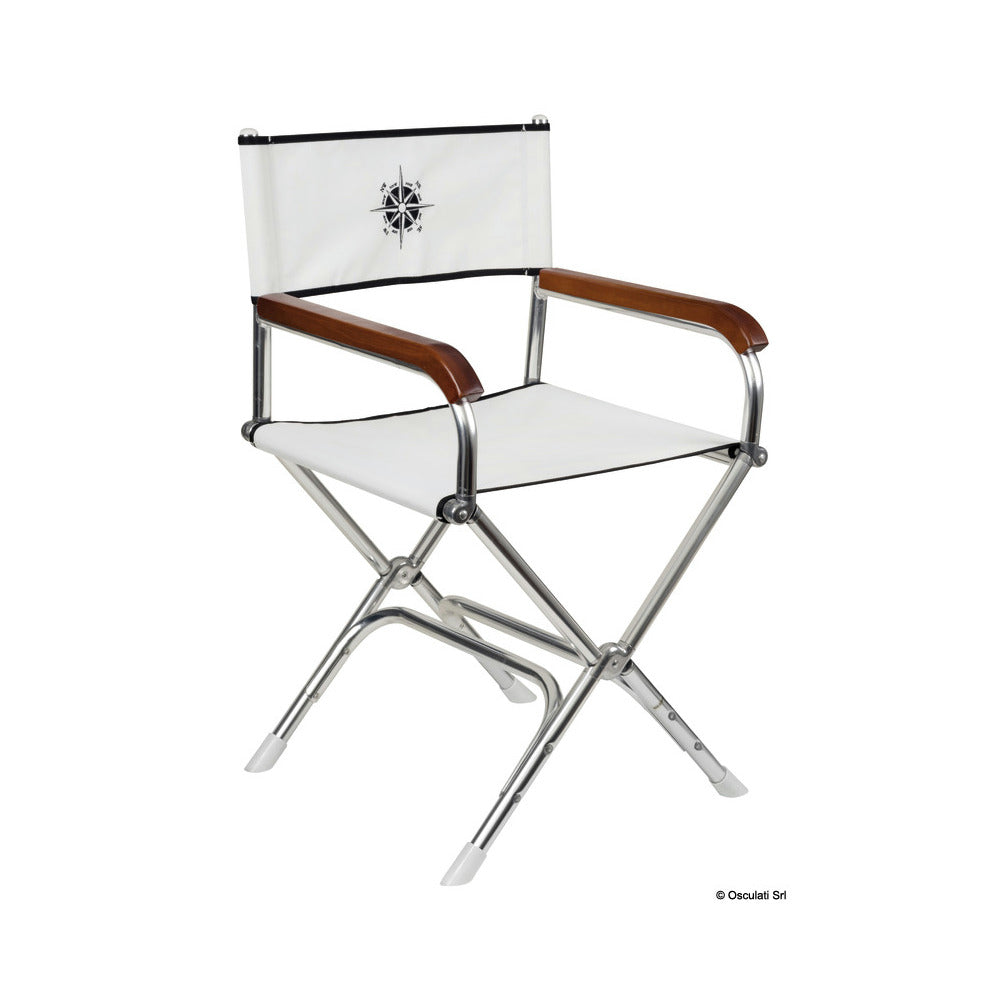 Anodized aluminium Director's folding chair