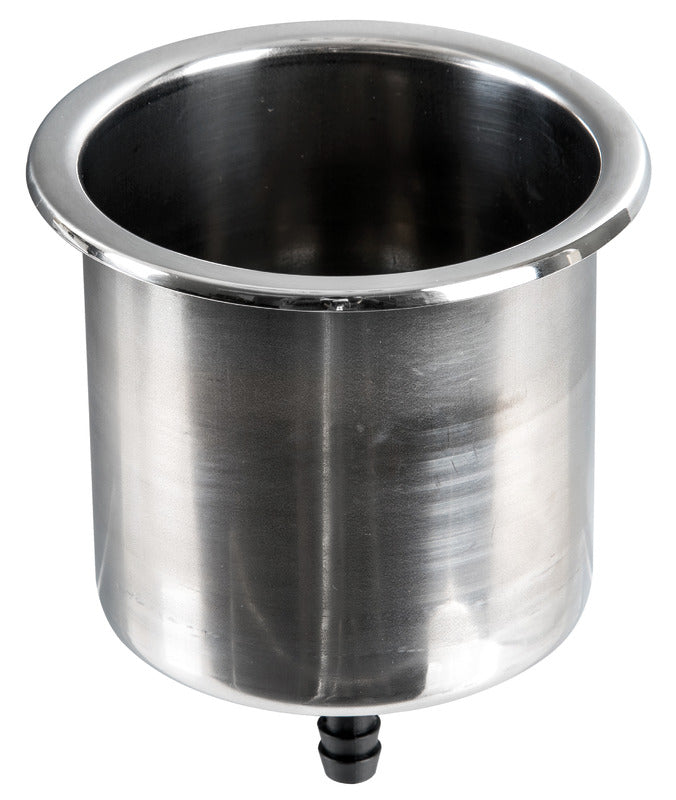 Inox Delux Slim teräksinen lasi/tölkinkannatin