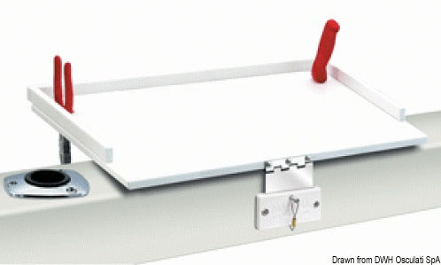 FDA-muovista (HD-polyeteenistä) valmistettu työtaso