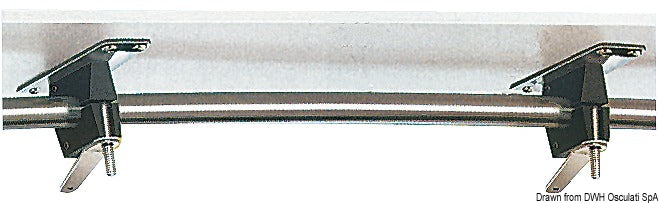Mounting system for grill and worktops MAGMA 48.511.06/04
