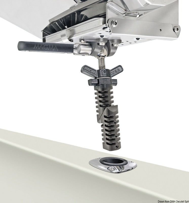 Mounting system for grill and worktops MAGMA 48.511.06/04