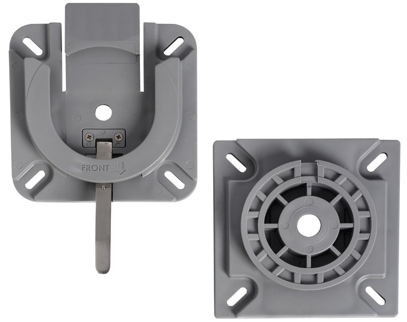 Rotating and removable base