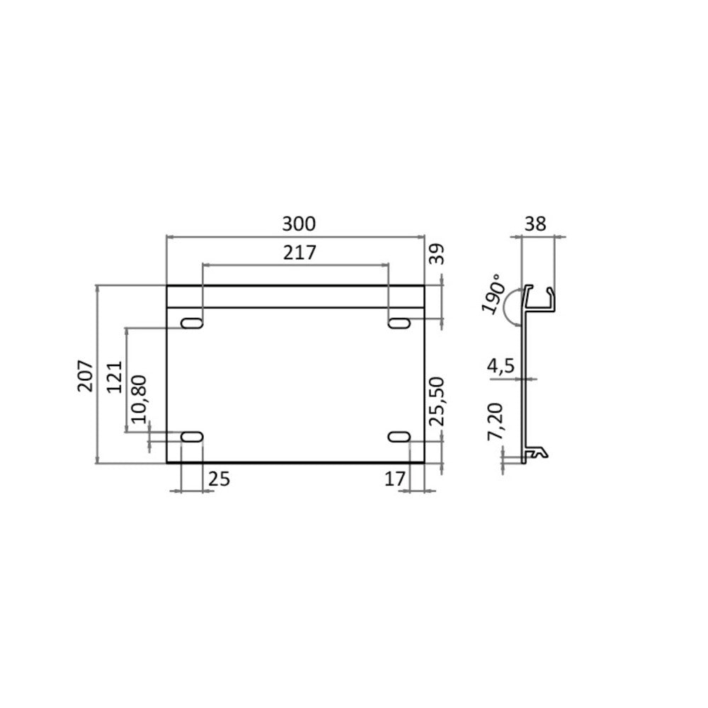 Slide kit for pedestals