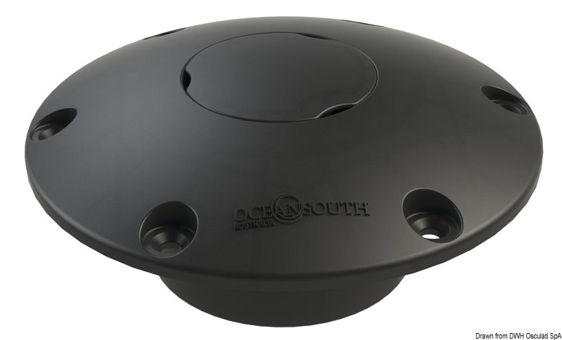 Waverider pedestal with seat mount, shock absorber, swivel support and