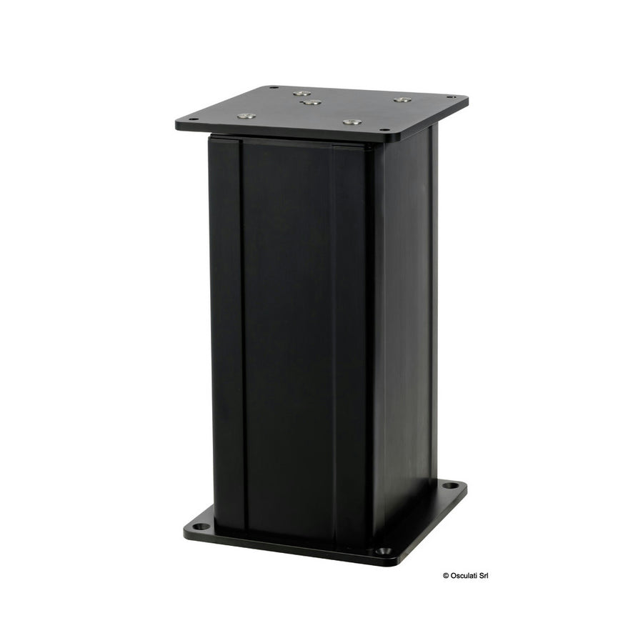 Dudge 77 electric square aluminium table pedestal