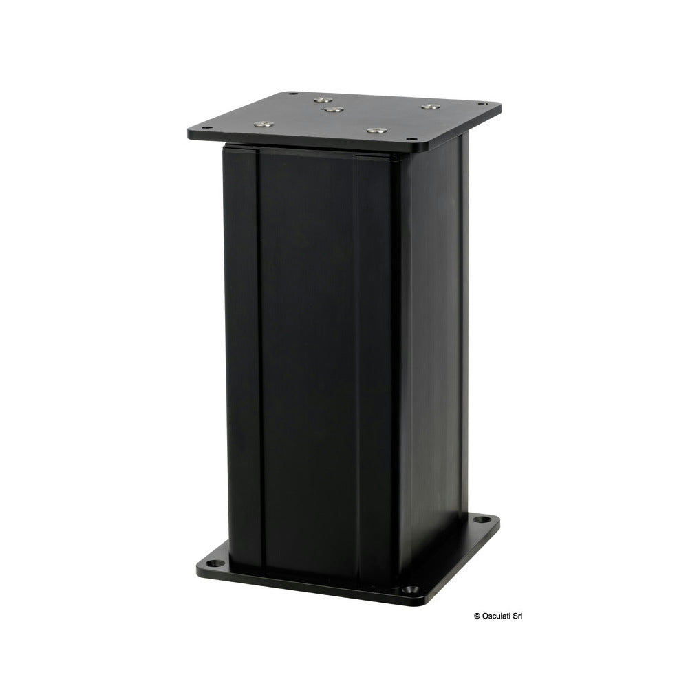 Dudge 77 electric square aluminium table pedestal