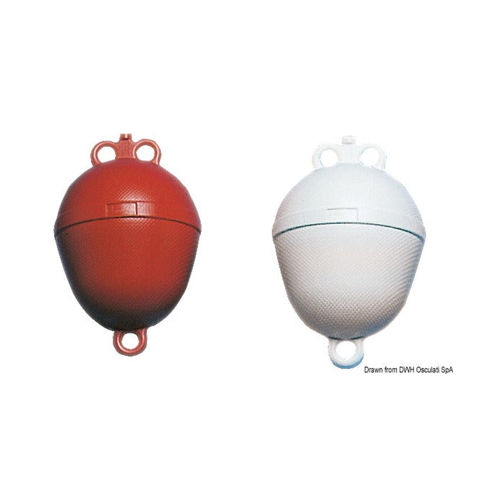 Blown polyethylene buoys