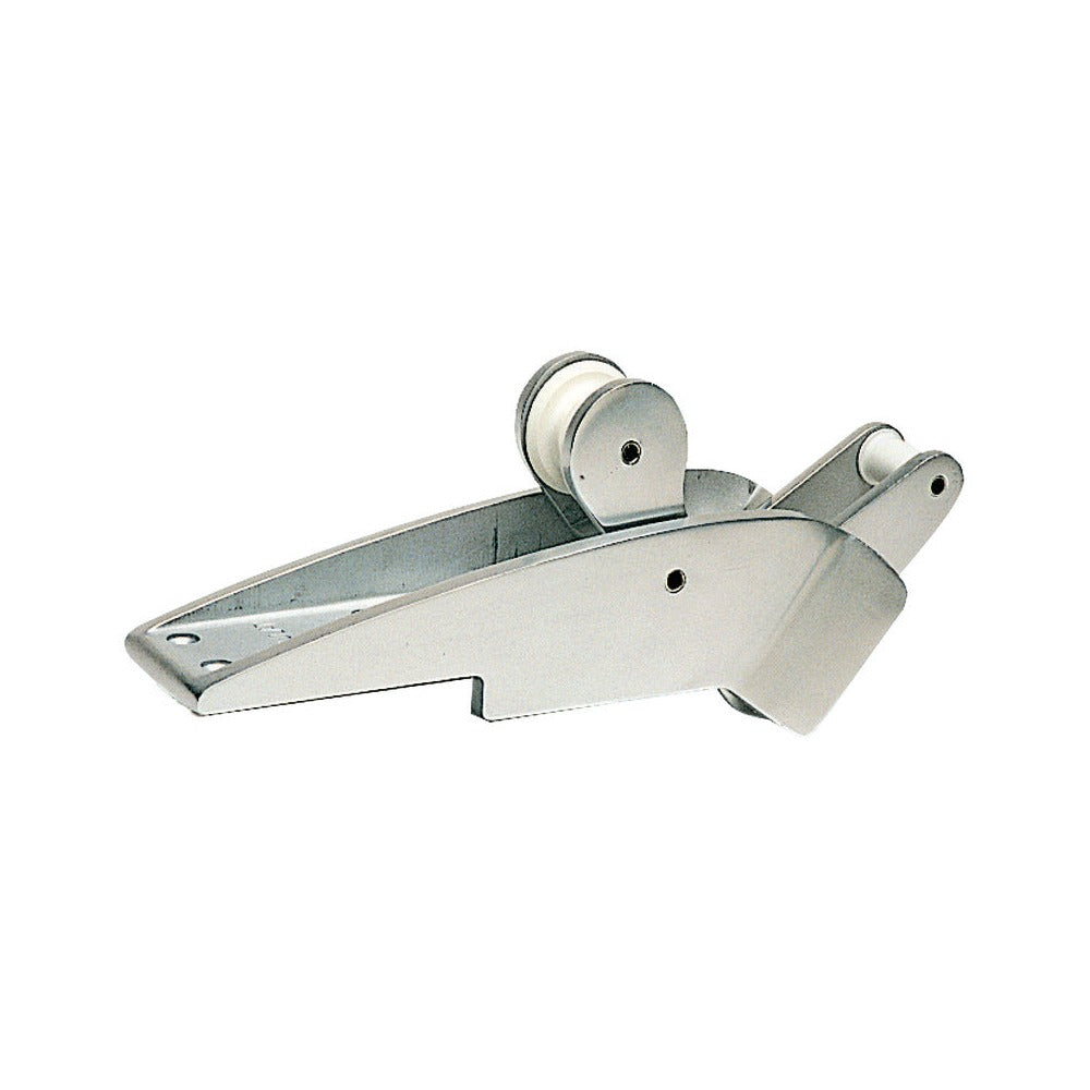 Alloy hinged bow roller up to 15 kg