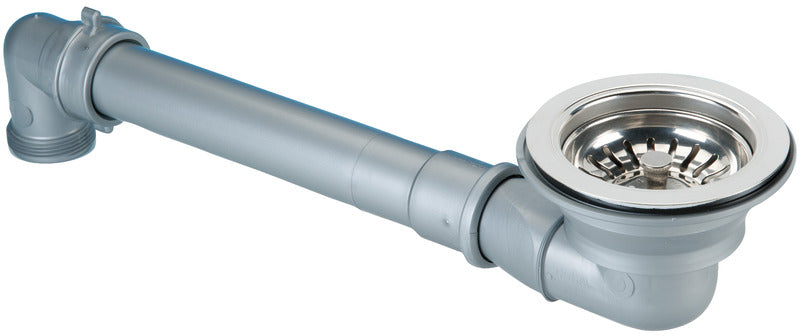 90-mm Ø strainer drain