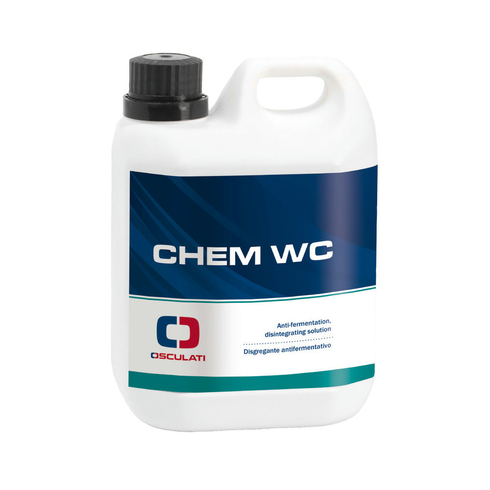 Chem WC - hajottava ja anti-fermentatiivinen aine kemiallisiin wc-yksiköihin ja jätevesisäiliöihin