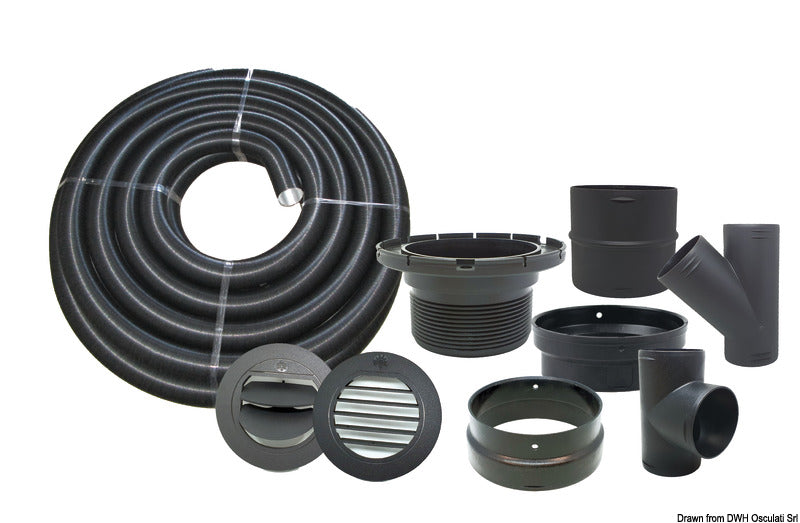 AUTOTERM installations- och luftfördelningskit för luftvärmare