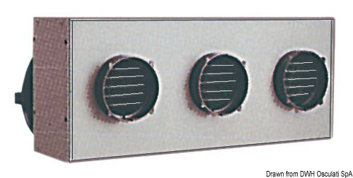 HEATER CRAFT 3-outlet centralized heater