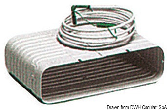 Förångare med snabbkoppling och termostat för anslutning till 50.932.00/02