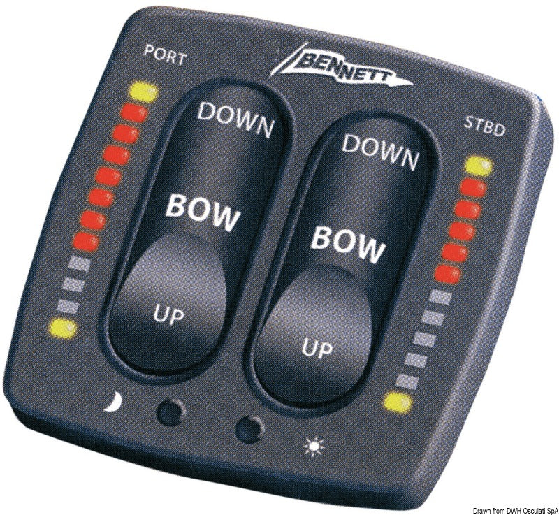 BENNETT Trim Tab Rocker Switch Control panel