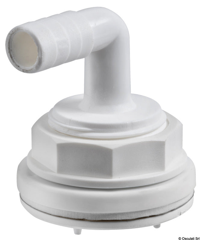 90° outlet for rigid water tank