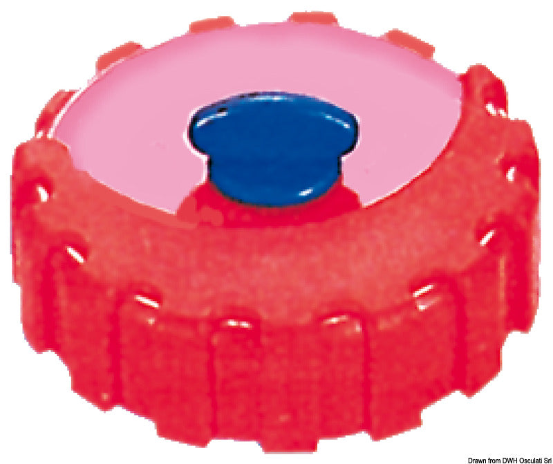 Varatulppa ilman täyttömäärän ilmaisinta kiinteille säiliöille