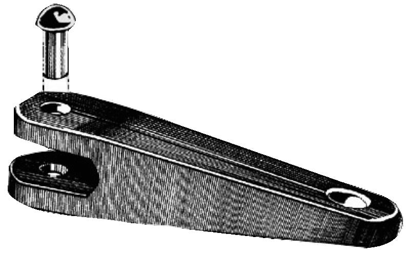 Johnsonin / Evinruden perämoottorien varaosa-siipimutteri