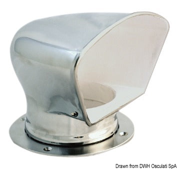 DELUXE stainless steel cowl vent