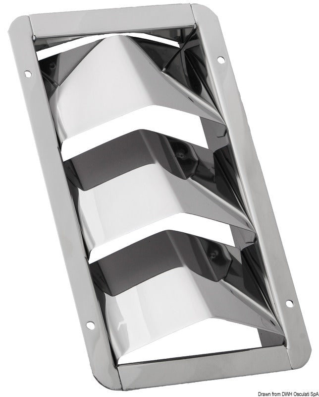 Large capacity Louvred vents
