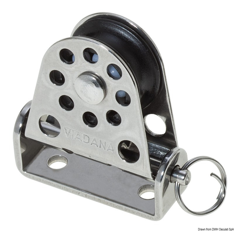 VIADANA pystysuora kääntyvä jalkatuki