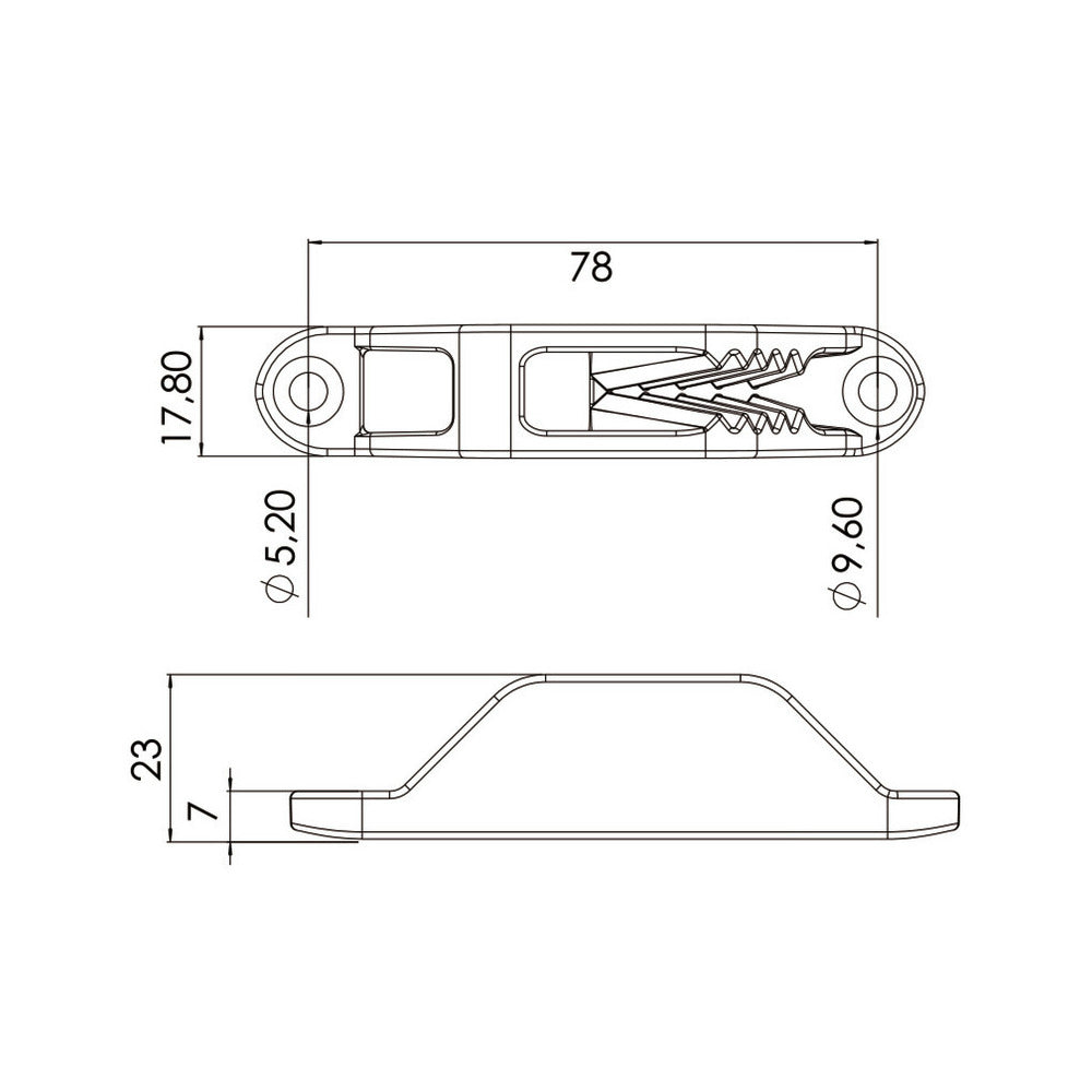 Ropestop Cleat