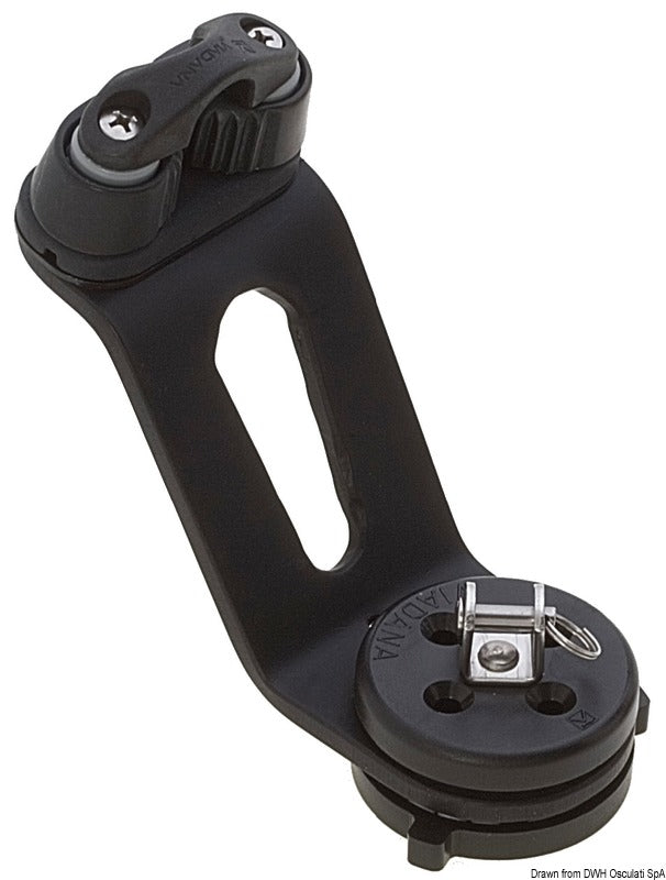 Nokka-akselin kääntöalusta