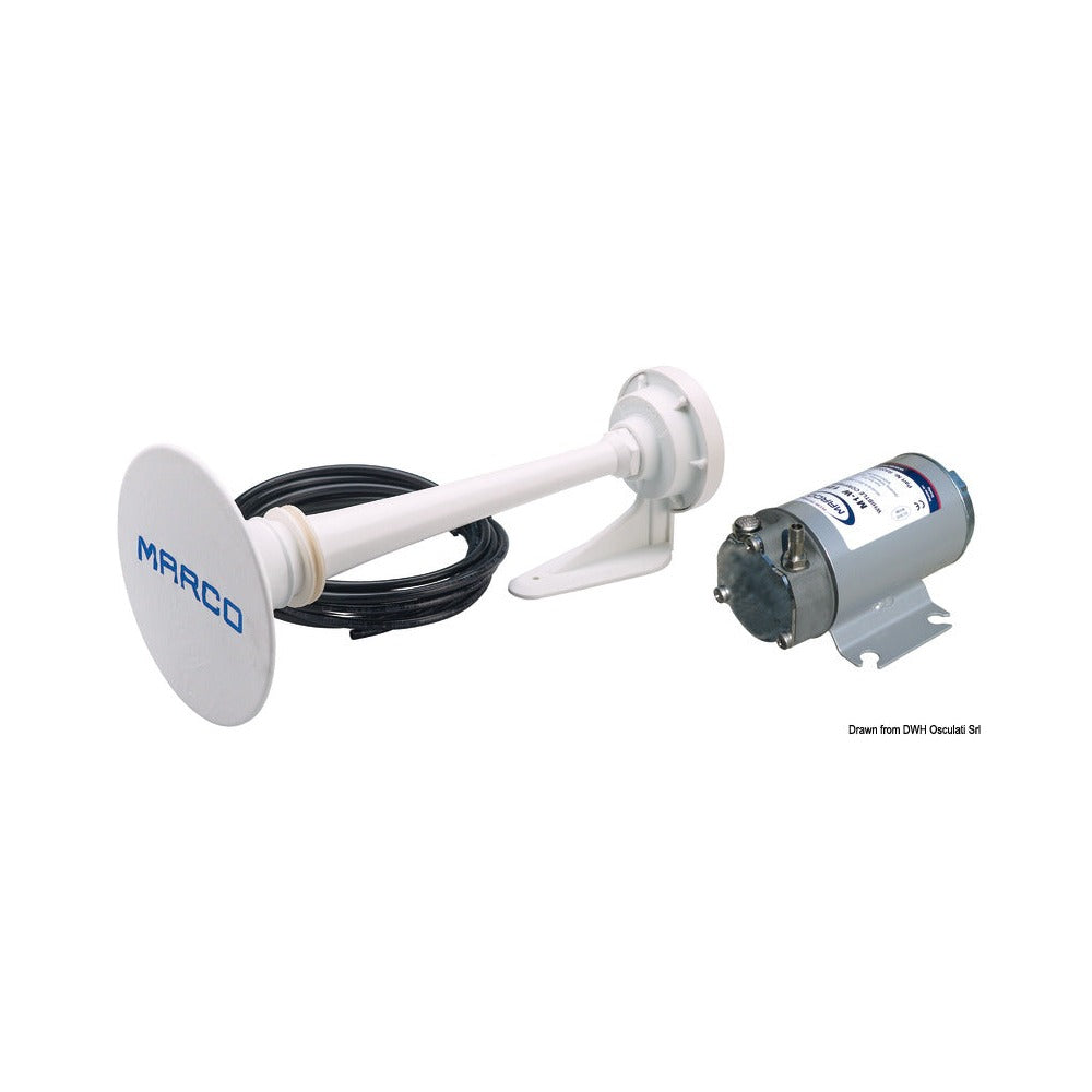 MARCO brass horn with compressor