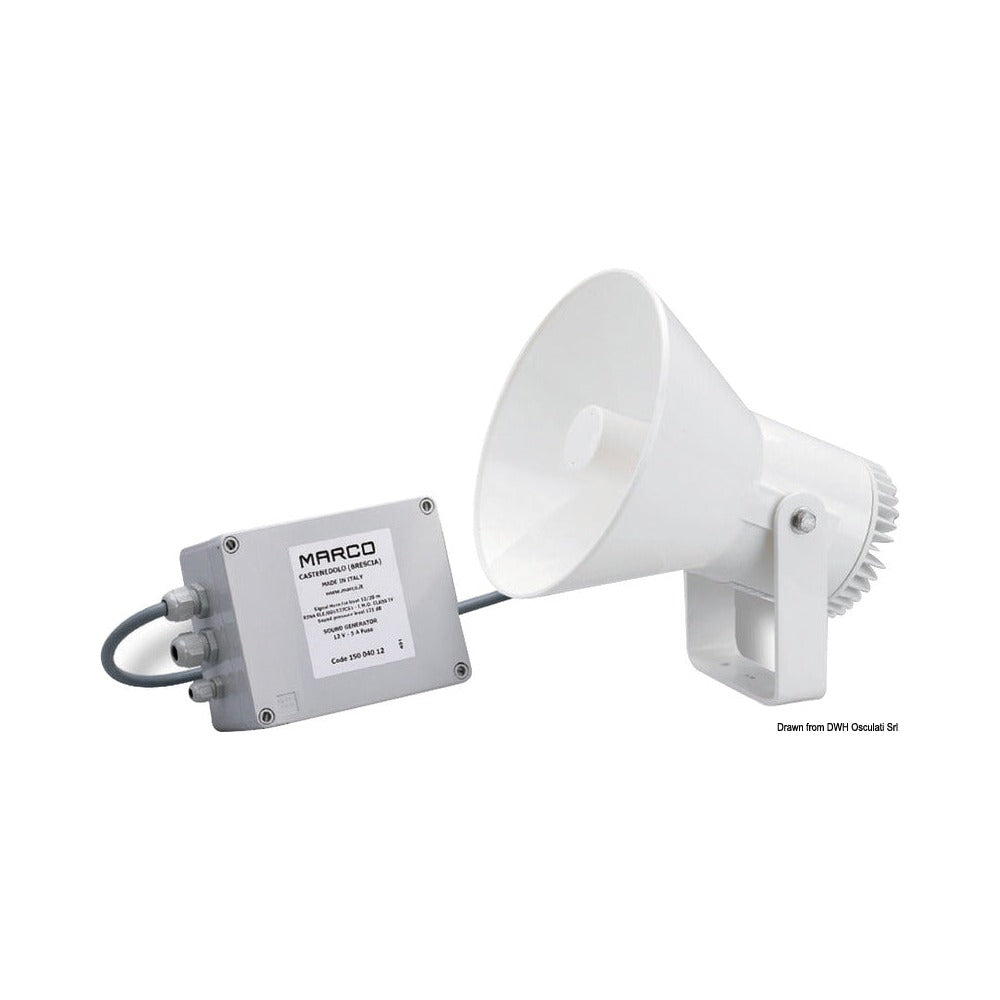 MARCO electronic horn, easy mounting - Electric ho