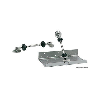 Mechanical kit to operate Trim Tabs