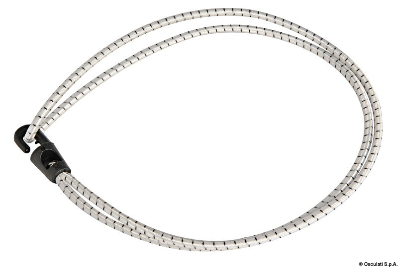 Elastinen purjeen sidontanauha nylon-koukulla
