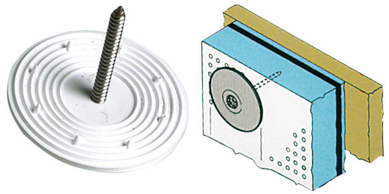 Muoviset hammastetut aluslevyt