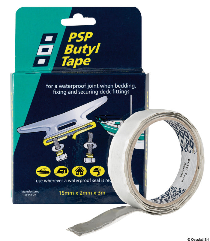 Butyyliteippi PSP MARINE TAPES vesitiiviisiin tiivisteisiin
