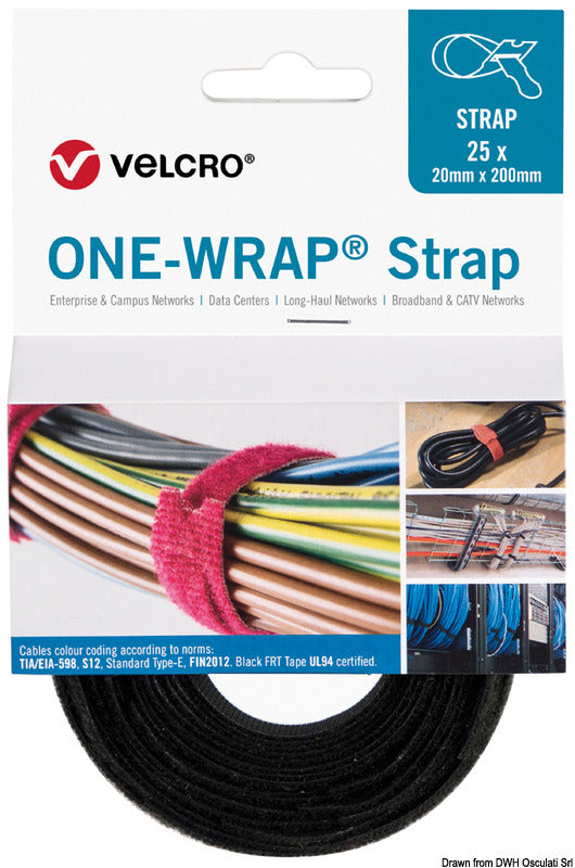 VELCRO®-merkkinen ONE-WRAP®-hihna ja -teippi